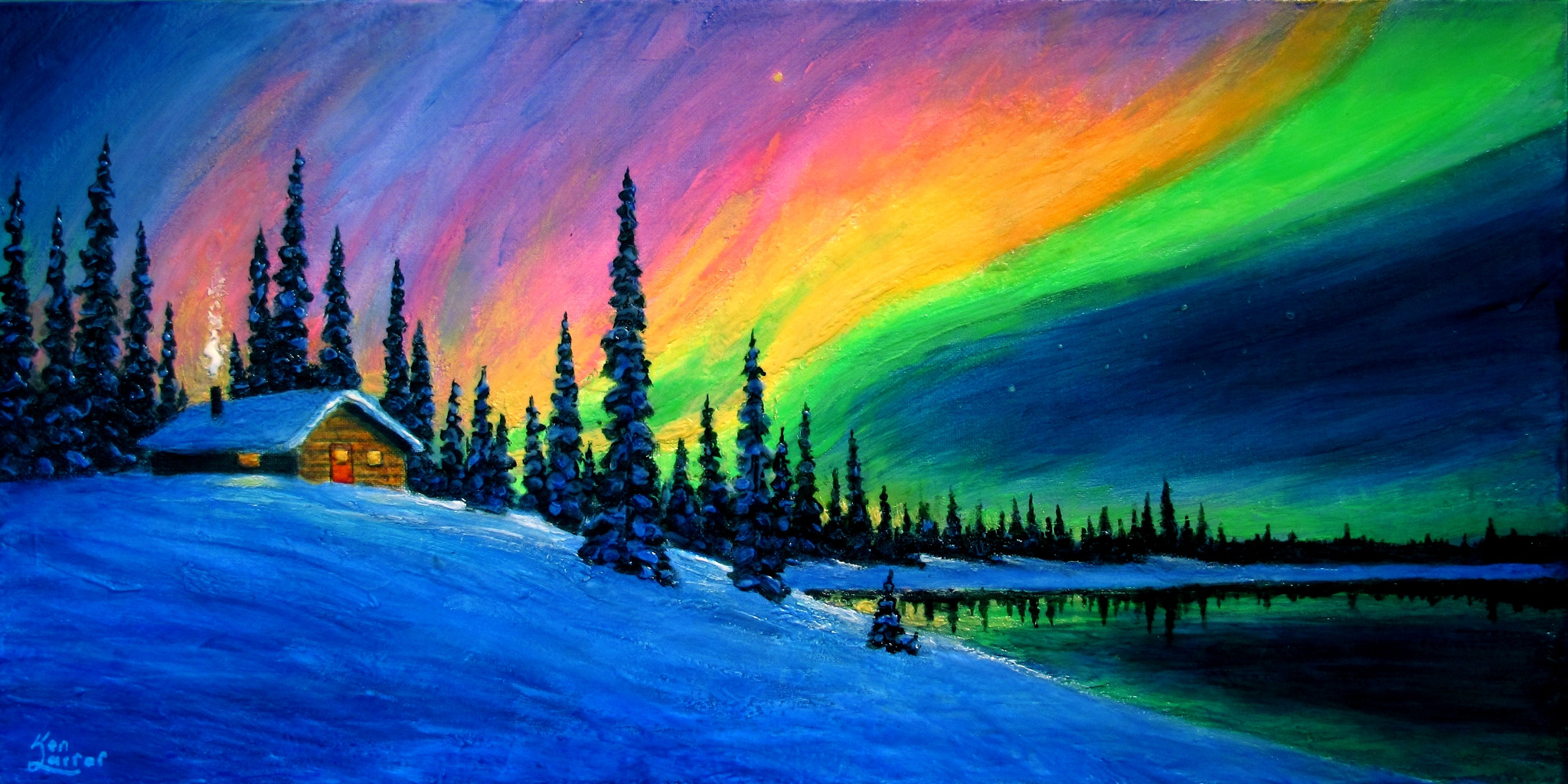 High Colour Intensity, daylight view