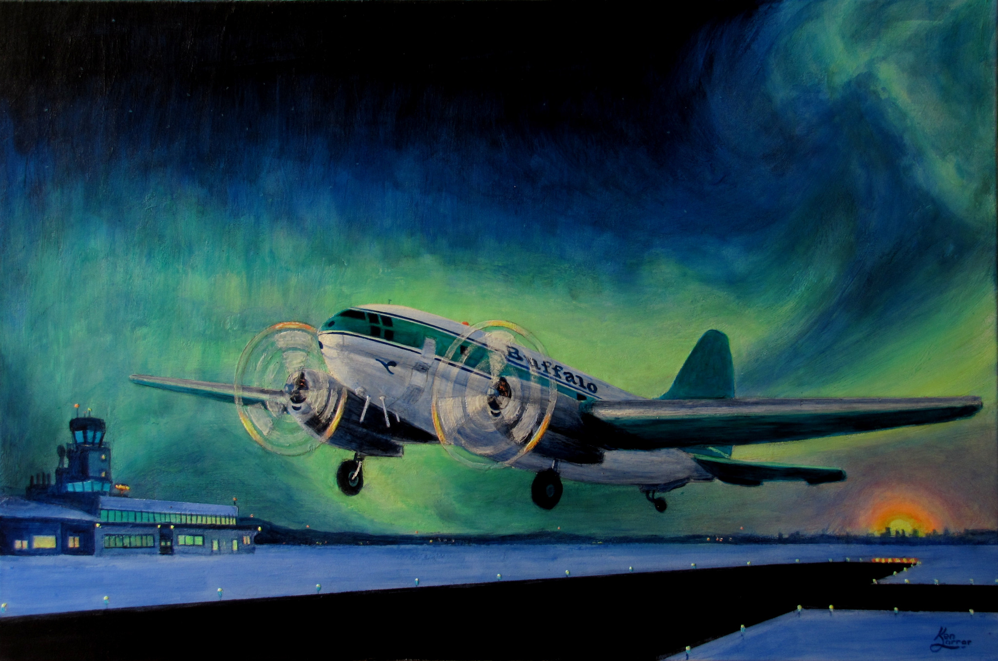 Northern Propellers — Yellowknife, daylight view