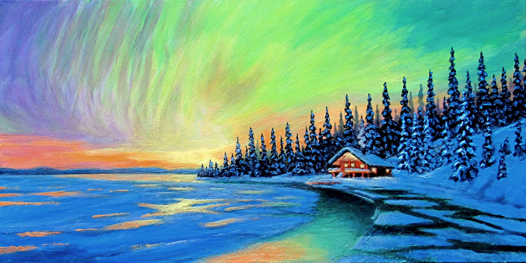 Waiting for the Melt, daylight view
