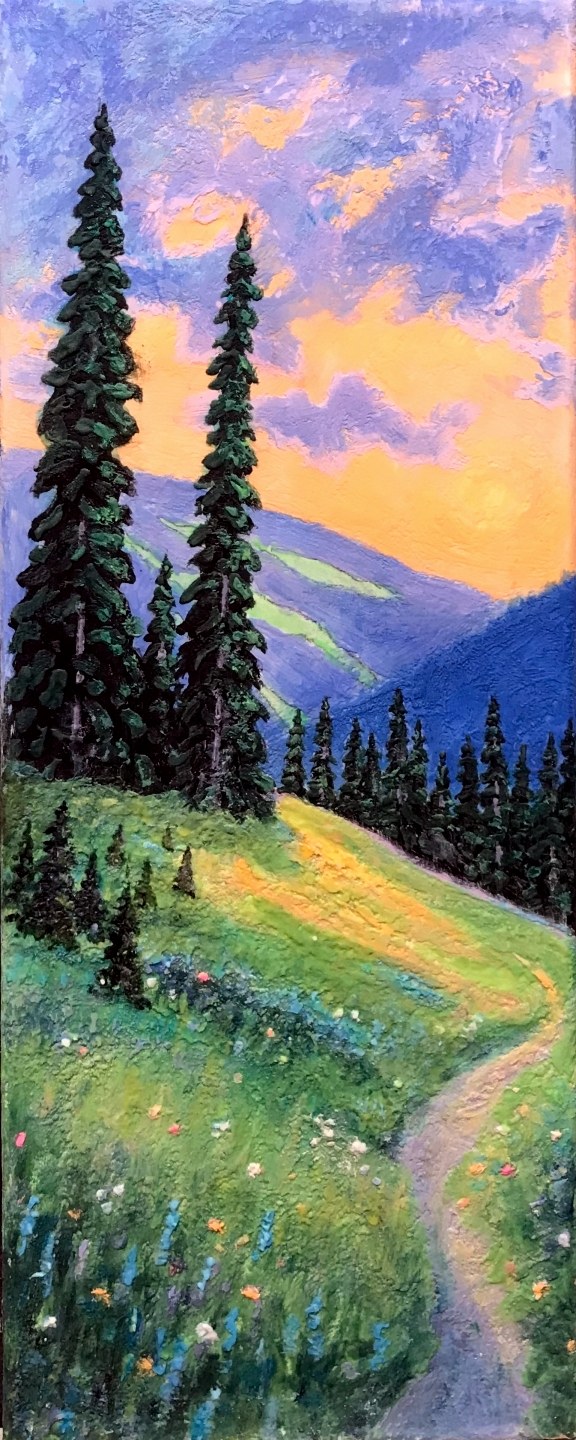 Evening Pathway, photographed in daylight
