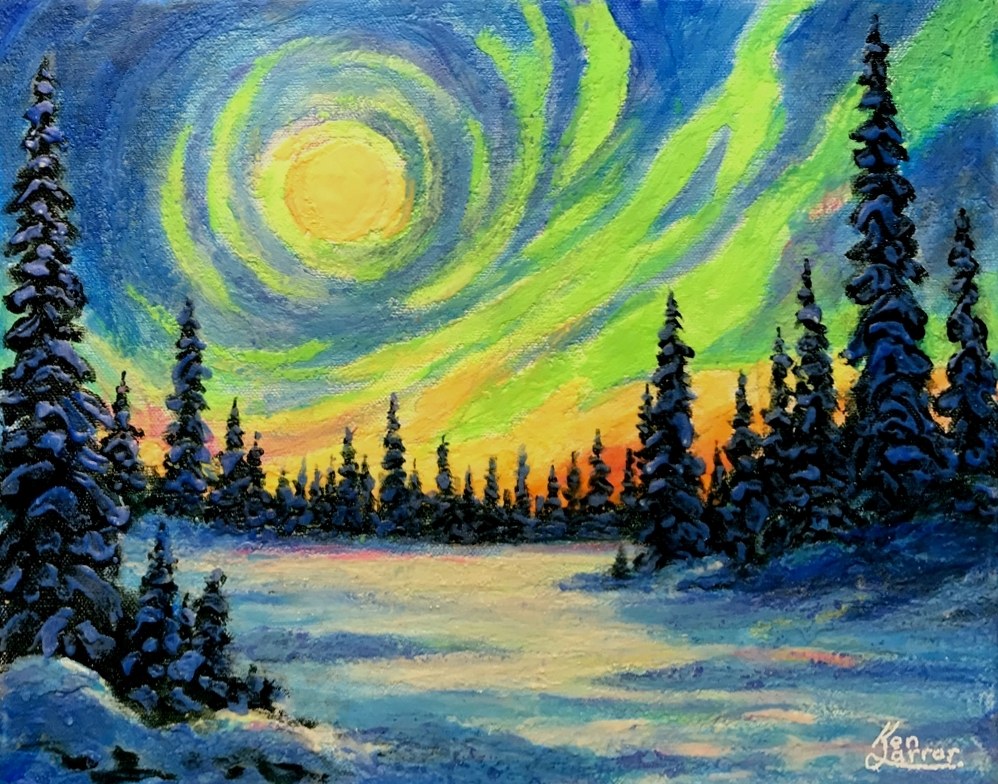Painted Sky, photographed in daylight