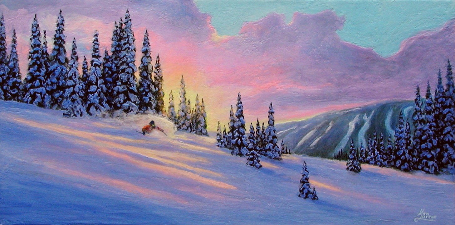 Sun Peaks Evening, photographed in daylight