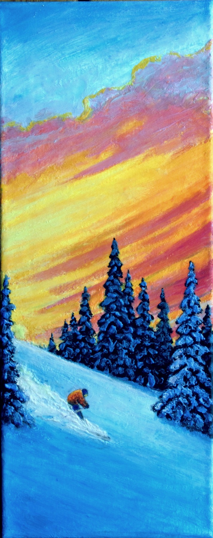 Sunset Glow, photographed in daylight
